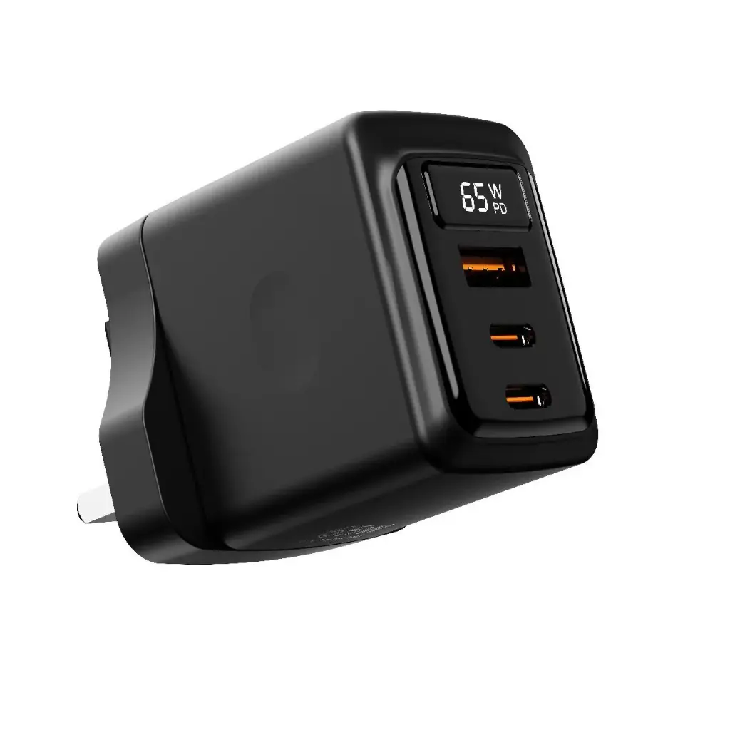 Porodo GaN 65W Multi-Port Wall Charger